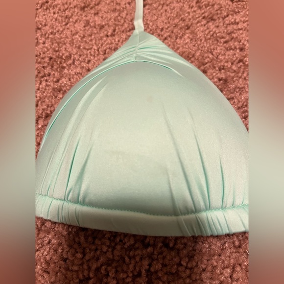 Mint Green Bikini Swim Top - Picture 4 of 5
